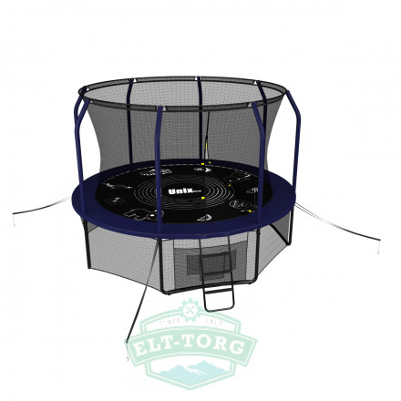 Батут UNIX line SUPREME GAME 10 ft (blue) Батут UNIX line SUPREME GAME 10 ft (blue)