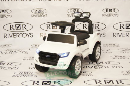 Толокар FORD RANGER DK-P01 белый (ЛИЦЕНЗИОННАЯ МОДЕЛЬ)