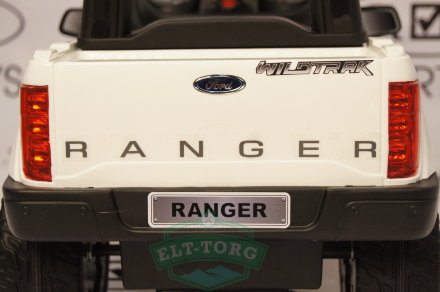 Толокар FORD RANGER DK-P01 белый (ЛИЦЕНЗИОННАЯ МОДЕЛЬ)