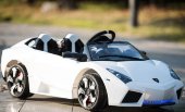 Детский электромобиль River Toys LAMBORGHINI LS-518 70 W Белый Детский электромобиль River Toys LAMBORGHINI LS-518 70 W Белый