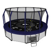 Батут UNIX line SUPREME GAME 14 ft (blue) Батут UNIX line SUPREME GAME 14 ft (blue)