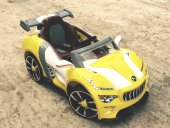 Детский электромобиль River Toys MASERATTI A222AA 70 W Желтый Детский электромобиль River Toys MASERATTI A222AA 70 W Желтый