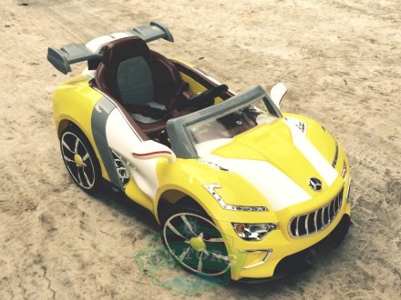 Детский электромобиль River Toys MASERATTI A222AA 70 W Желтый Детский электромобиль River Toys MASERATTI A222AA 70 W Желтый