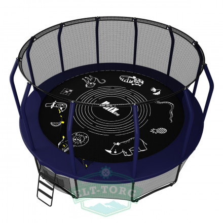 Батут UNIX line SUPREME GAME 16 ft (blue) Батут UNIX line SUPREME GAME 16 ft (blue)