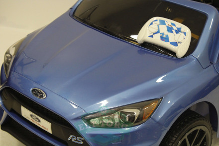 Детский электромобиль FORD FOCUS RS синий (ЛИЦЕНЗИОННАЯ МОДЕЛЬ)