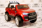 Детский электромобиль NEW FORD RANGER 4WD вишневый (ЛИЦЕНЗИОННАЯ МОДЕЛЬ)